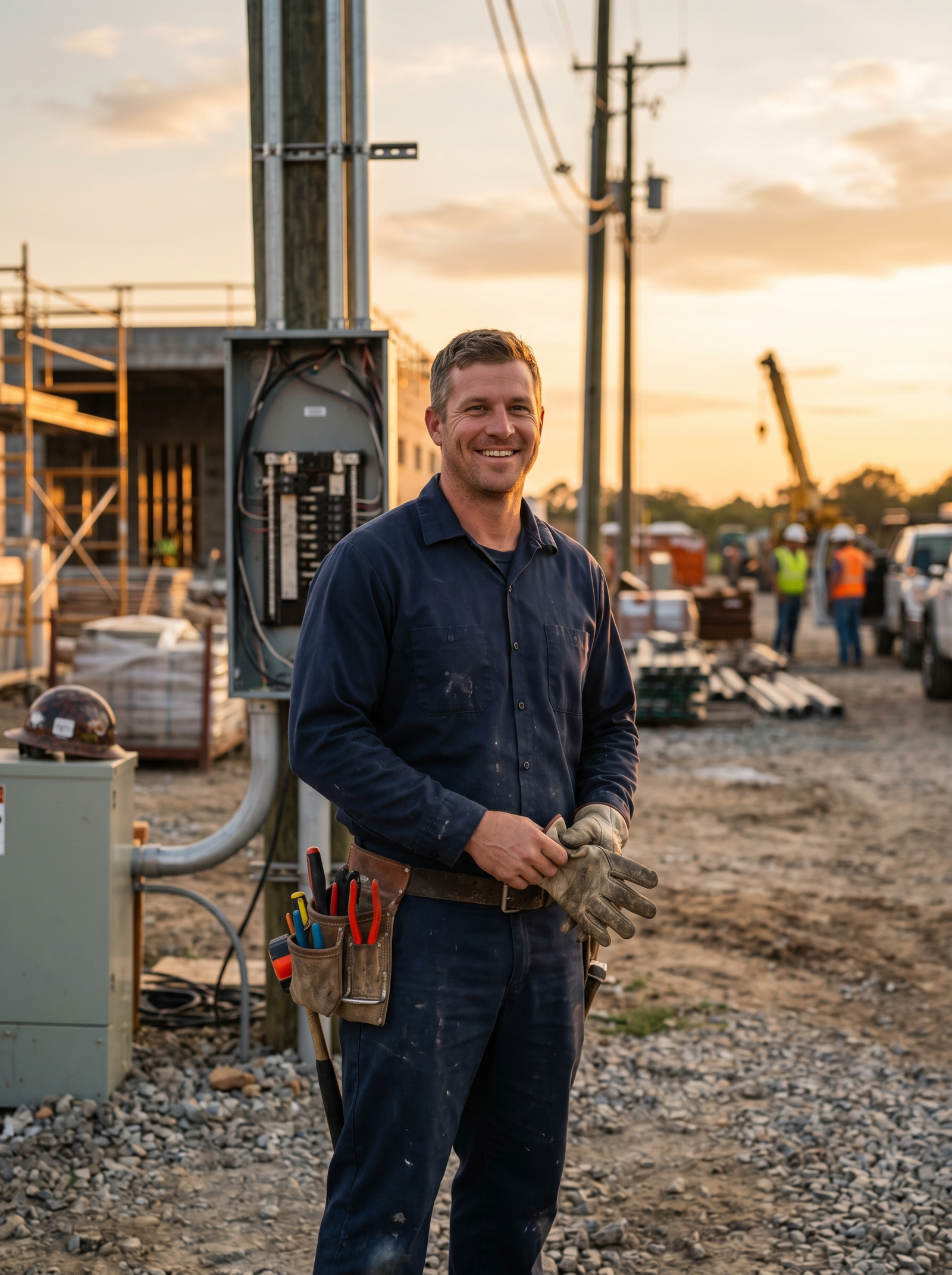 electrician receiving master license after passing exam